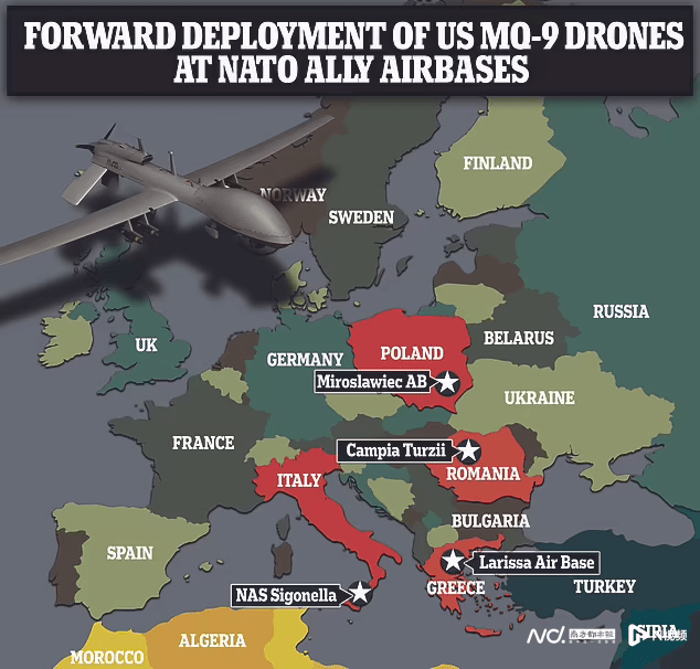 苹果澳大利亚版是双卡吗:美军一架“死神”无人机在黑海上空与俄战斗机“相撞”后坠毁